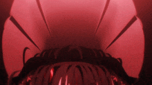 a red background with a few lines of light on it