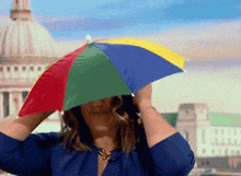 Susanna Reid Umbrella GIF - Susanna Reid Umbrella GIFs
