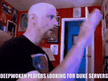 Duke Deepwoken GIF - Duke Deepwoken Freak Out GIFs