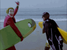 batman joker bye surfing