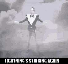 Klaus Nomi Lightning Strikes GIF - Klaus Nomi Lightning Strikes 80s Music GIFs