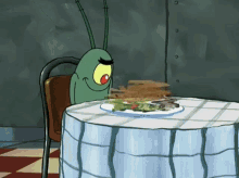 Plankton Meat GIF - Plankton Meat Hologram Meat GIFs
