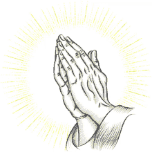 praying hands pray