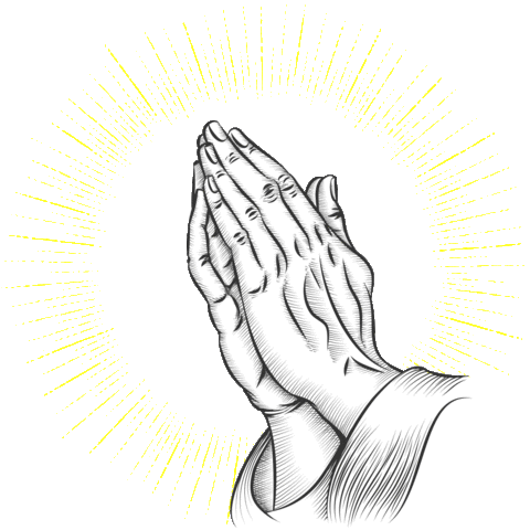Praying Hands Sticker - Praying Hands Pray - Descubre y comparte GIF