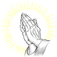 Praying Hands Sticker - Praying Hands Pray Stickers