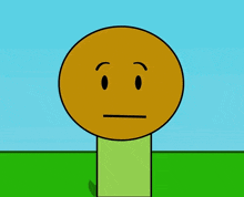 a cartoon drawing of a surprised face with its mouth wide open