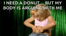 When Ya Want A Donut Kid GIF - When Ya Want A Donut Kid Kid Squeezing Stomach GIFs