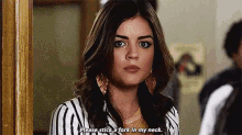 End The Suffering GIF - Stick A Fork In My Neck Kill Me Pretty Little Liars GIFs