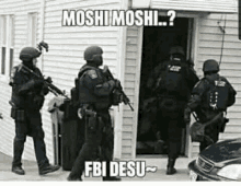 Moshi Moshi Fbi Desu Poireau Volant GIF - Moshi Moshi Fbi Desu Fbi Desu Moshi Moshi GIFs