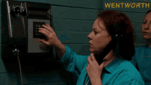 pay phone line franky doyle waiting in line payphone jail