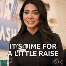 Its Time For A Little Raise Lily Diaz GIF - Its Time For A Little Raise Lily Diaz Emeraude Toubia GIFs