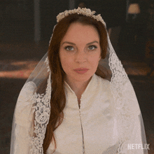 Wedding Day Lindsay Lohan GIF - Wedding Day Lindsay Lohan Bride GIFs