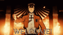 Attack On Titan Welcome GIF - Attack On Titan Welcome GIFs