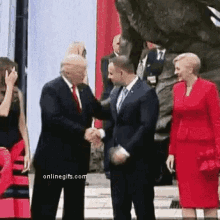 Trump Handshake GIF