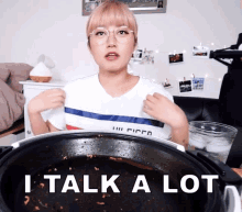 I Eat A Lot I Talk A Lot Done GIF - I Eat A Lot I Talk A Lot Done Complete GIFs