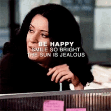Be Happy Emily Prentiss GIF - Be Happy Emily Prentiss Paget Brewster GIFs