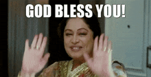 God Bless You Indian Mom GIF - God Bless You Indian Mom Punjabi GIFs