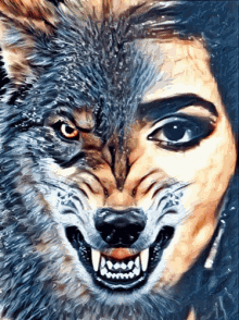 Angry Wolf GIF - Angry Wolf Flames GIFs