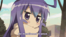 Anime Acchi Kocchi GIF - Anime Acchi Kocchi He Mentioned In Once GIFs
