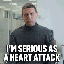 I'M Serious As A Heart Attack I Think You Should Leave With Tim Robinson GIF - I'M Serious As A Heart Attack I Think You Should Leave With Tim Robinson I'M Very Serious GIFs