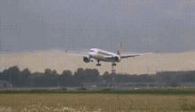 A350landing GIF - A350landing GIFs