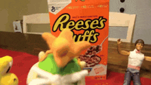 Sml Reeses Puffs GIF - Sml Reeses Puffs Cereal GIFs