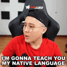 Im Gonna Teach You My Native Language Ceddy GIF - Im Gonna Teach You My Native Language Ceddy Im Gonna Teach You My Mother Tongue GIFs
