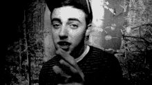 Mac Miller Wink GIF - Mac Miller Wink Singing GIFs