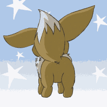 Eevee Tail Whip GIF - Eevee Tail Whip Funny GIFs