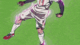a soccer player with the number 13 on his shirt