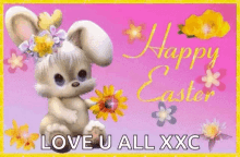 Egg Hunt Happy Easter GIF - Egg Hunt Happy Easter Easter Bunny GIFs
