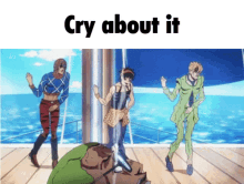 cry about it torture dance jojo