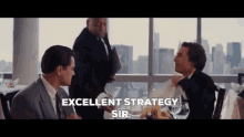 Excellent Strategy Sir The Wolf Of Wall Street GIF - Excellent Strategy Sir The Wolf Of Wall Street Good Idea GIFs