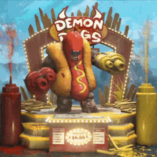 Doom Eternal Dance GIF - Doom Eternal Dance Hotdog GIFs