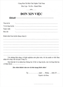 a resume in a language other than english