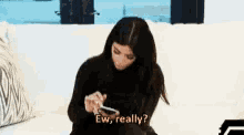 Kim Kardashian Ew Really GIF - Kim Kardashian Ew Really Seriously GIFs