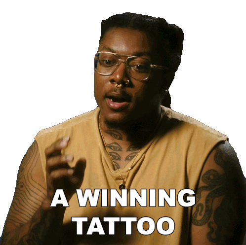 A Winning Tattoo Aaron Sticker - A Winning Tattoo Aaron Ink Master Stickers