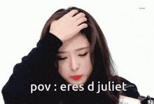 Pov Eres D Juliet Loona GIF - Pov Eres D Juliet Loona Hyeju GIFs