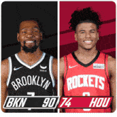 Brooklyn Nets (90) Vs. Houston Rockets (74) Third-fourth Period Break GIF - Nba Basketball Nba 2021 GIFs