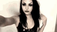 Megan Mayhem Gothic Girl GIF - Megan Mayhem Gothic Girl Goth Girl GIFs