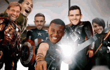 Liverpool Avengers GIF - Liverpool Avengers Soccer Players GIFs