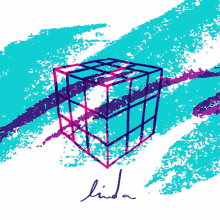 Retro Rubiks Cube GIF - Retro Rubiks Cube Cube GIFs