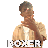 Boxer Breland Sticker - Boxer Breland Beers On Me Stickers