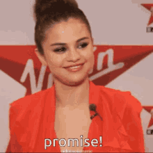 Promise Selena Gomez Smile GIF - Promise Selena Gomez Smile Rare Beauty GIFs