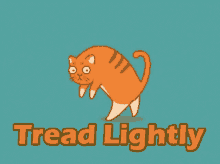 Tread Lightly Mew GIF - Tread Lightly Mew Scaredy Cat GIFs