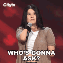 Whos Gonna Ask Courtney Gilmour GIF - Whos Gonna Ask Courtney Gilmour Canadas Got Talent GIFs