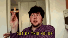jesusisafriend out of this house exorcism cross church