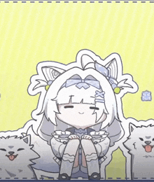 Feral No 21 Awoo Song Feral 21 Happy Awoo GIF - Feral No 21 Awoo Song Feral 21 Happy Awoo GIFs