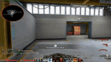 a screenshot of a video game with a message that says you dropped your ak47