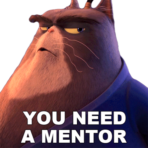 You Need A Mentor Jimbo Sticker - You Need A Mentor Jimbo Paws Of Fury The Legend Of Hank Stickers